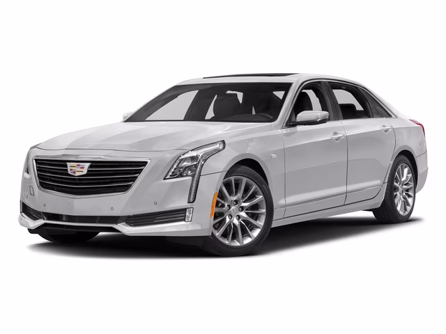 2017 Radiant Silver Metallic Cadillac CT6 2.0L Turbo Luxury RWD Sedan