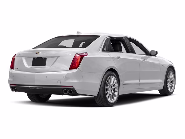 2017 Radiant Silver Metallic Cadillac CT6 2.0L Turbo Luxury RWD Sedan