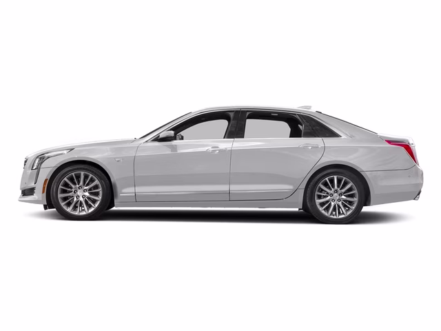 2017 Radiant Silver Metallic Cadillac CT6 2.0L Turbo Luxury RWD Sedan