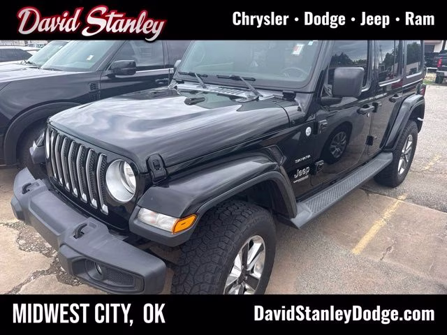 2019 Black Clearcoat Jeep Wrangler Unlimited Sahara 4X4 SUV