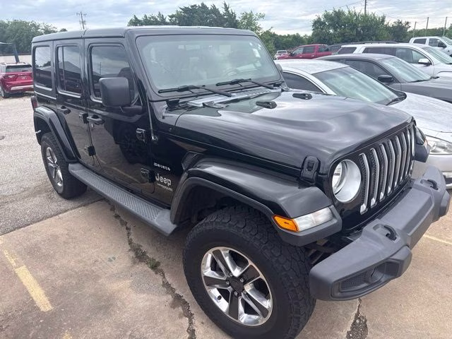 2019 Black Clearcoat Jeep Wrangler Unlimited Sahara 4X4 SUV