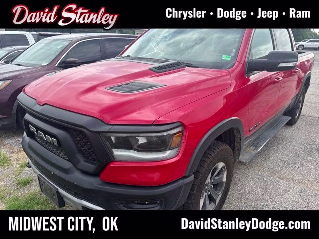 2020 Flame Red Clearcoat Ram 1500 Rebel 4X4 Truck