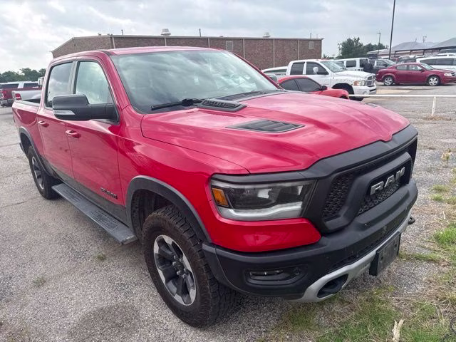 2020 Flame Red Clearcoat Ram 1500 Rebel 4X4 Truck