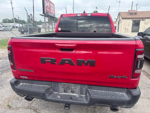 2020 Flame Red Clearcoat Ram 1500 Rebel 4X4 Truck