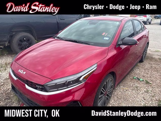2024 Currant Red Kia Forte GT FWD Sedan