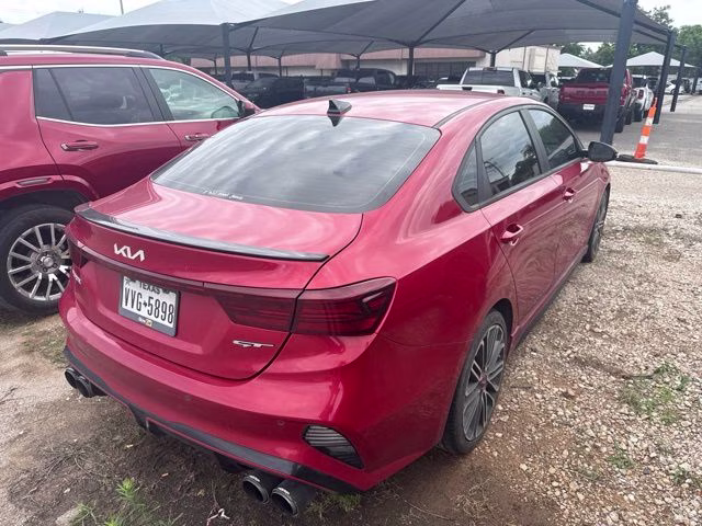 2024 Currant Red Kia Forte GT FWD Sedan