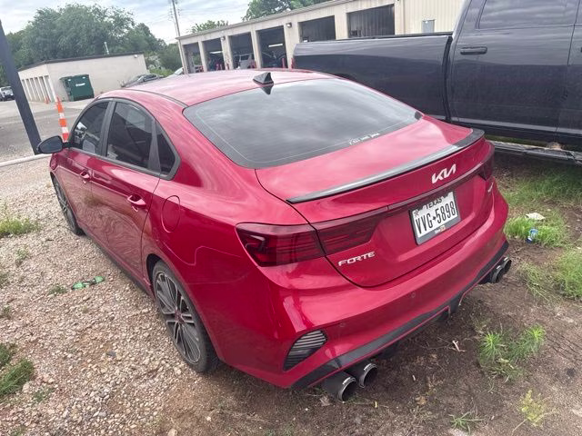 2024 Currant Red Kia Forte GT FWD Sedan