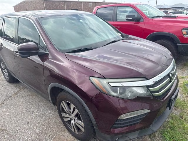 2017 Dark Cherry Pearl Honda Pilot EX-L FWD SUV