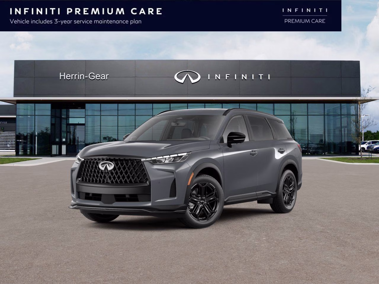 2027 Harbor Gray INFINITI QX60 LUXE AWD SUV