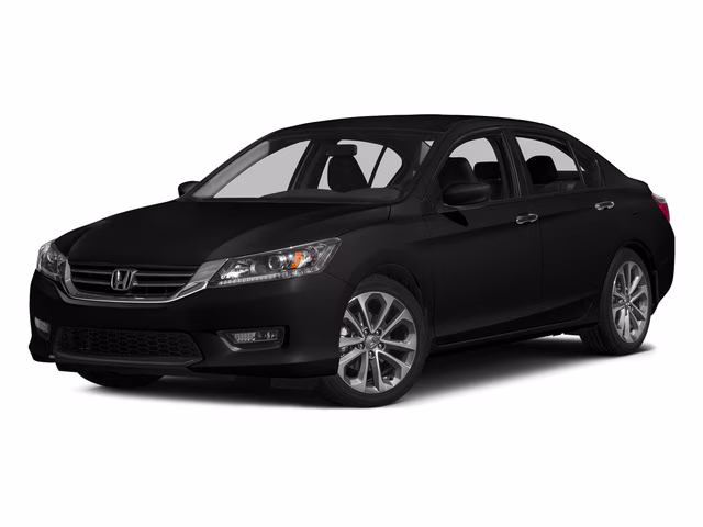 2015 Black Honda Accord Sport FWD Sedan