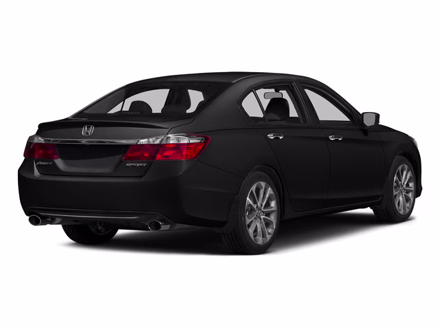 2015 Black Honda Accord Sport FWD Sedan