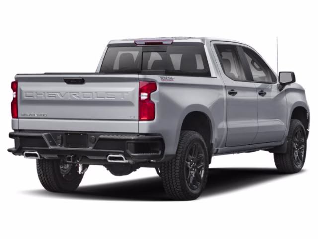 2025 Sterling Gray Metallic Chevrolet Silverado 1500 LT Trail Boss 4X4 Truck