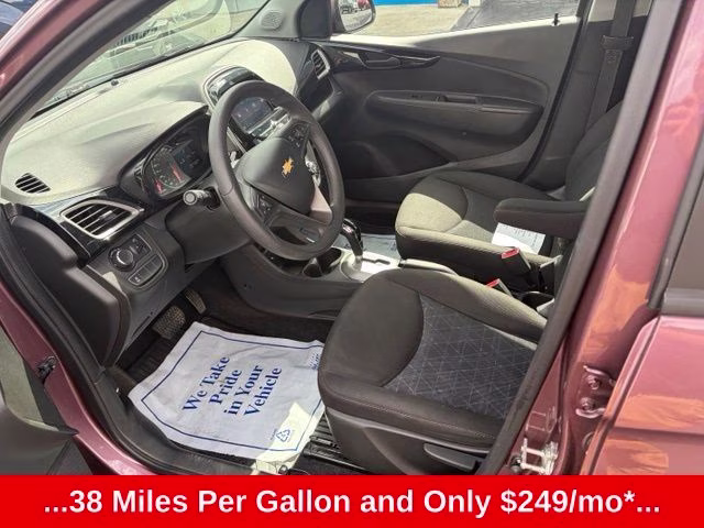 2021 Passion Fruit Chevrolet Spark 1LT FWD Hatchback