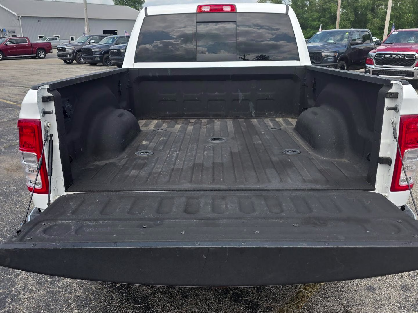 2022 Bright White Clearcoat Ram 2500 Tradesman 4X4 Truck