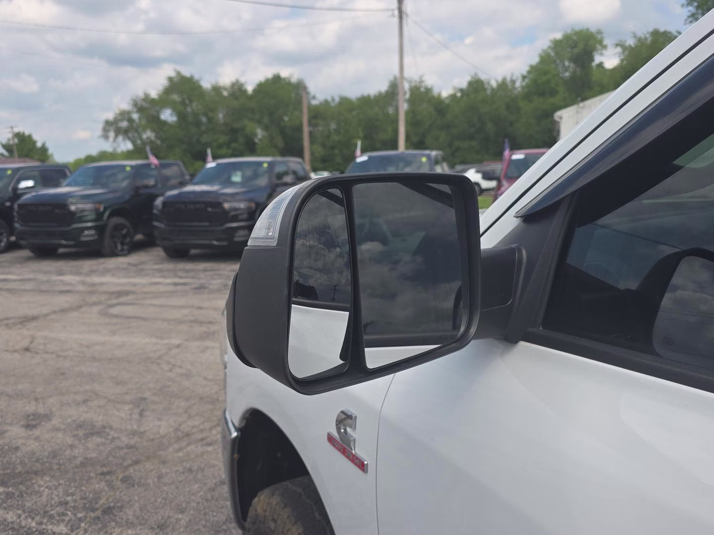 2022 Bright White Clearcoat Ram 2500 Tradesman 4X4 Truck