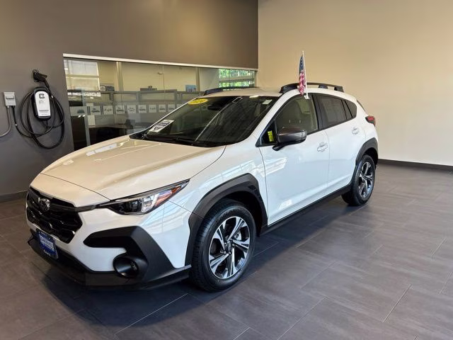 2024 Crystal White Pearl Subaru Crosstrek Premium AWD SUV