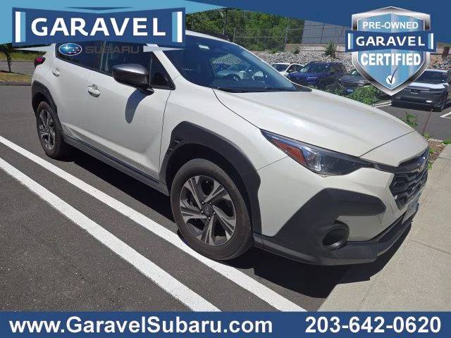 2024 Crystal White Pearl Subaru Crosstrek Premium AWD SUV