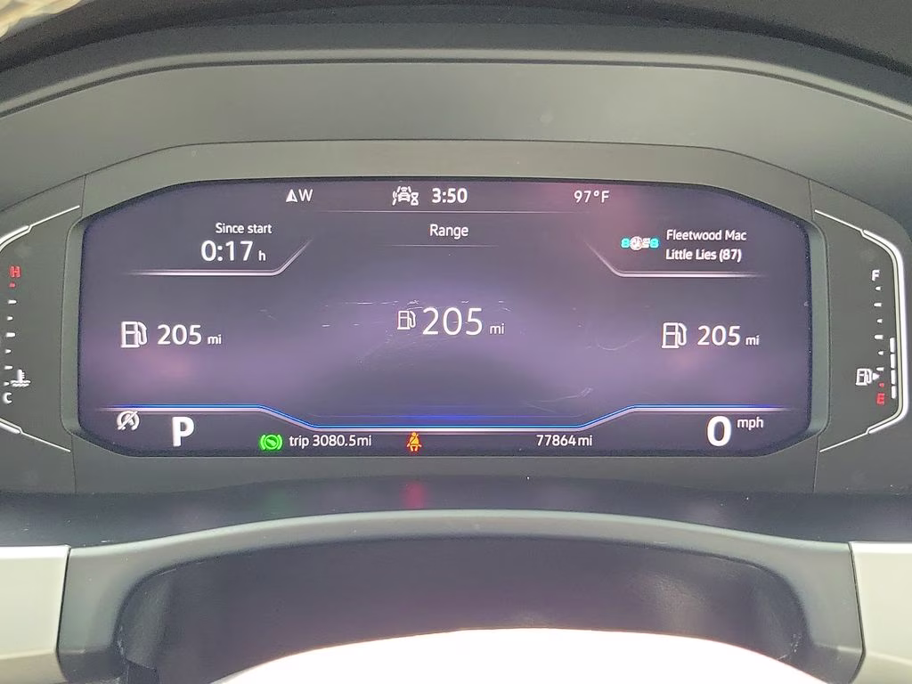 2023 Deep Black Pearl Volkswagen Atlas Cross Sport 3.6L V6 SE w/Technology FWD SUV
