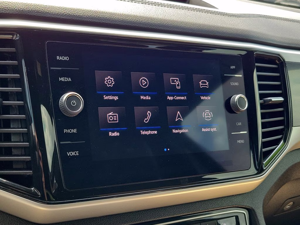 2023 Deep Black Pearl Volkswagen Atlas Cross Sport 3.6L V6 SE w/Technology FWD SUV