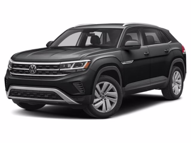 2023 Deep Black Pearl Volkswagen Atlas Cross Sport SE w/Technology FWD Crossover