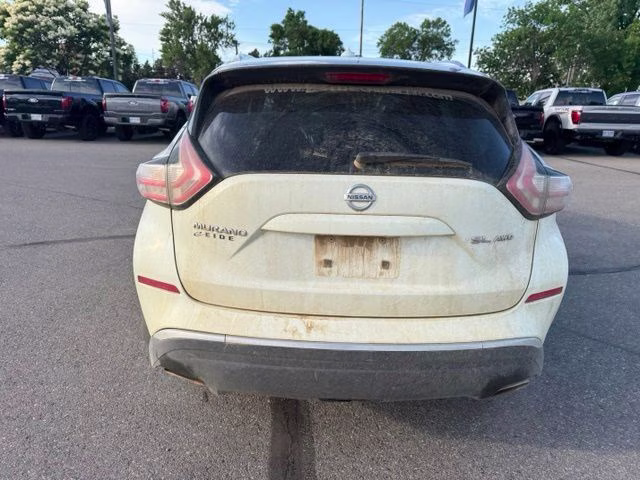 2015 Pearl White Nissan Murano SL AWD SUV