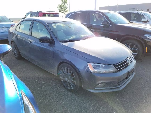 2016 Gray Volkswagen Jetta 1.8T Sport FWD Sedan