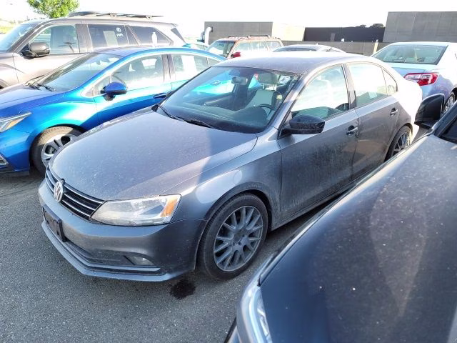 2016 Gray Volkswagen Jetta 1.8T Sport FWD Sedan