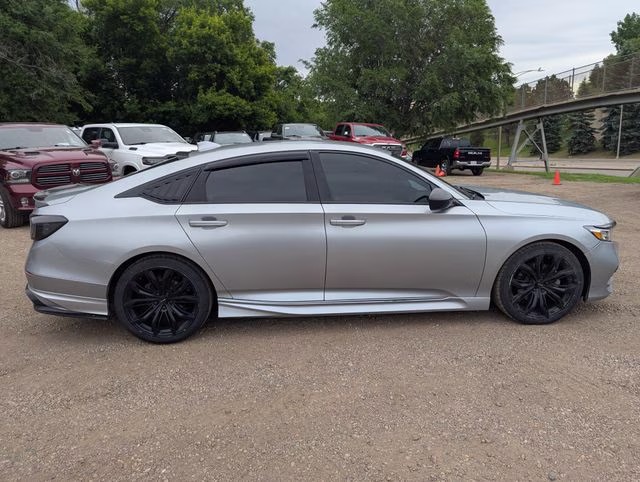 2018 Silver Honda Accord Sport FWD Sedan