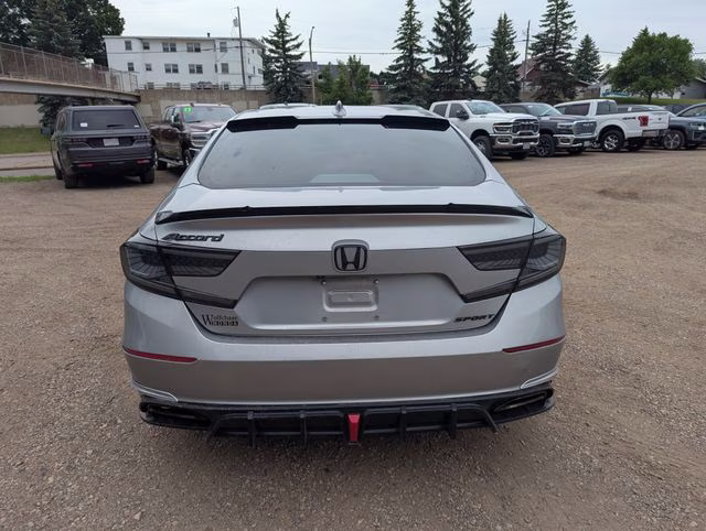 2018 Silver Honda Accord Sport FWD Sedan