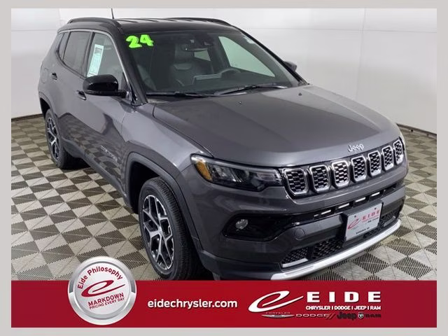 2024 Baltic Gray Metallic Clearcoat Jeep Compass Limited 4X4 SUV