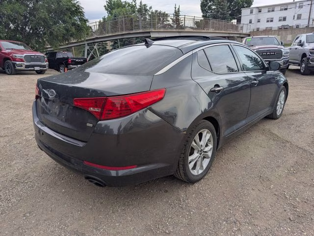 2011 Platinum Graphite Kia Optima EX FWD Sedan