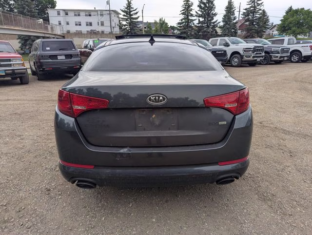 2011 Platinum Graphite Kia Optima EX FWD Sedan