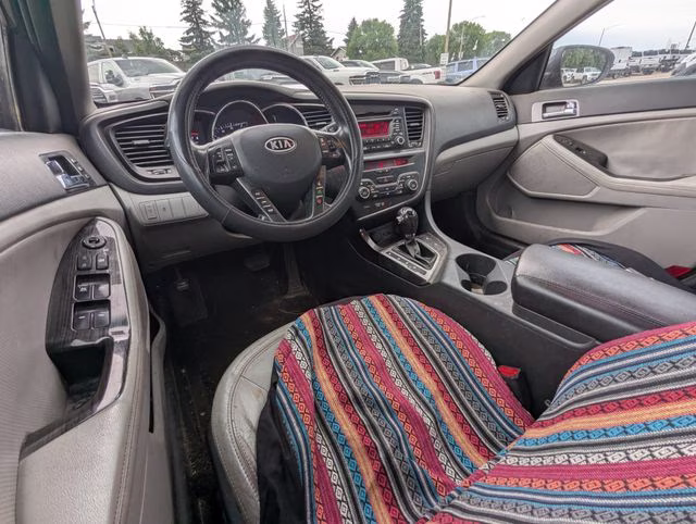 2011 Platinum Graphite Kia Optima EX FWD Sedan