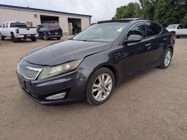 2011 Platinum Graphite Kia Optima EX FWD Sedan