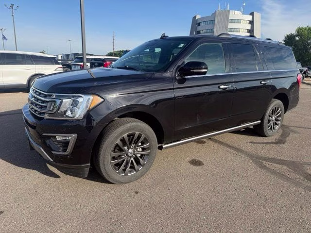 2019 Agate Black Metallic Ford Expedition Max Limited 4X4 SUV