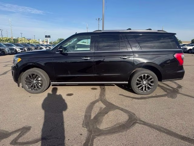 2019 Agate Black Metallic Ford Expedition Max Limited 4X4 SUV