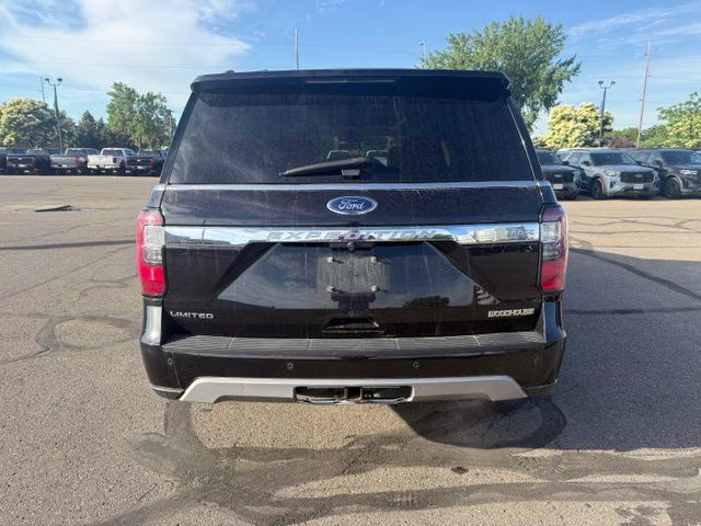 2019 Agate Black Metallic Ford Expedition Max Limited 4X4 SUV