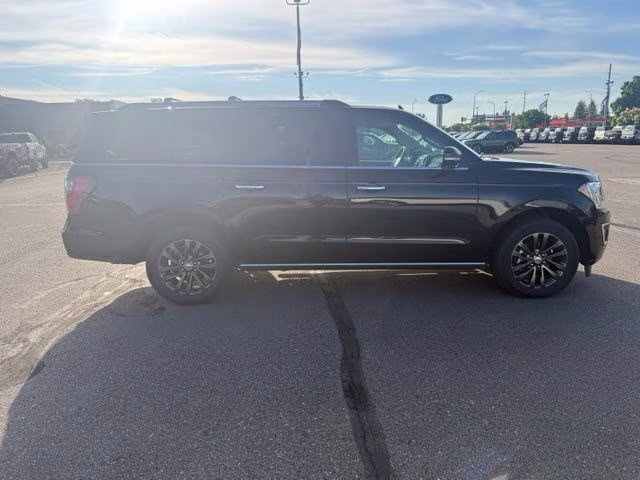 2019 Agate Black Metallic Ford Expedition Max Limited 4X4 SUV