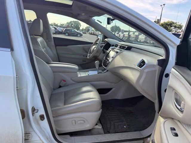 2015 Pearl White Nissan Murano SL AWD SUV