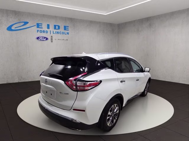 2015 Pearl White Nissan Murano SL AWD SUV