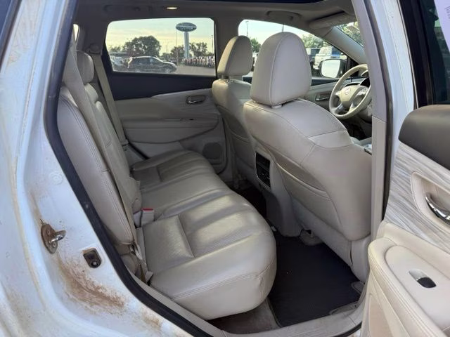 2015 Pearl White Nissan Murano SL AWD SUV