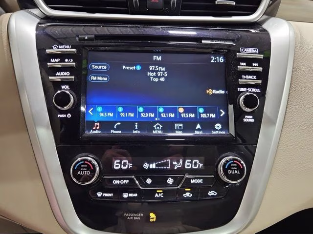 2015 Pearl White Nissan Murano SL AWD SUV