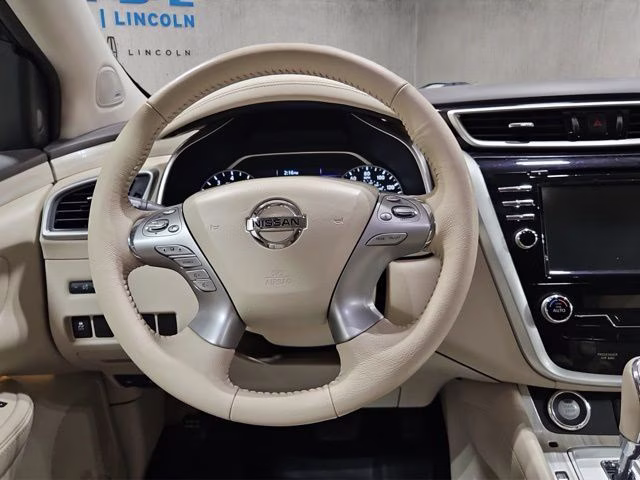 2015 Pearl White Nissan Murano SL AWD SUV