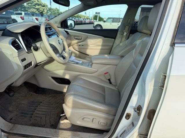 2015 Pearl White Nissan Murano SL AWD SUV