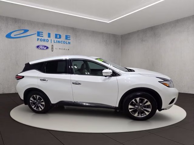 2015 Pearl White Nissan Murano SL AWD SUV