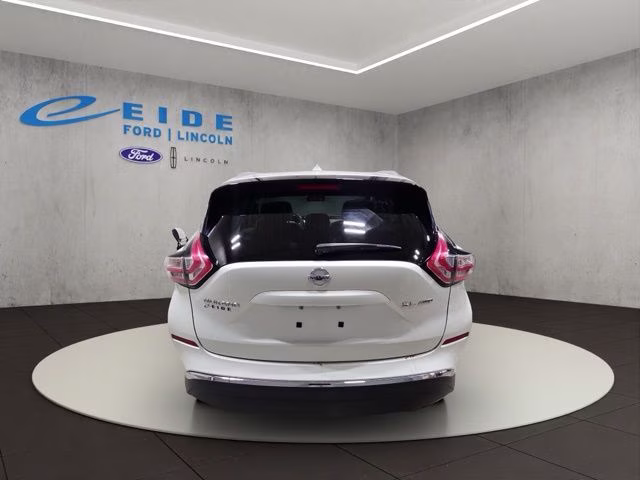 2015 Pearl White Nissan Murano SL AWD SUV