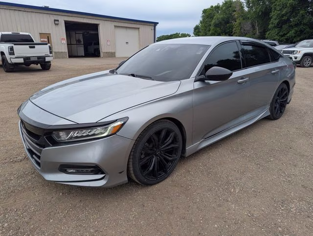2018 Lunar Silver Metallic Honda Accord Sport FWD Sedan