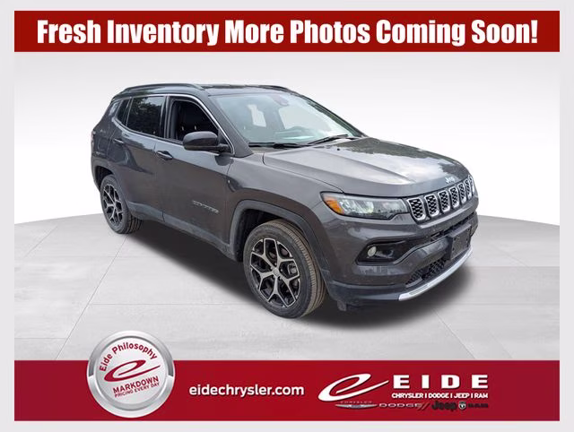 2024 Baltic Gray Metallic Clearcoat Jeep Compass Limited 4X4 SUV