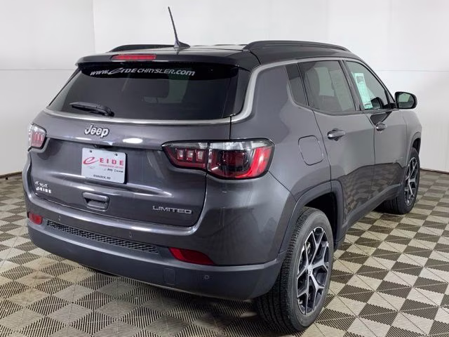 2024 Baltic Gray Metallic Clearcoat Jeep Compass Limited 4X4 SUV