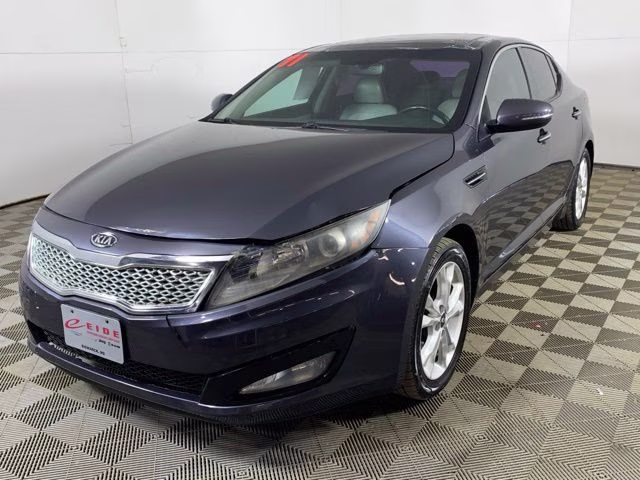 2011 Platinum Graphite Kia Optima EX FWD Sedan